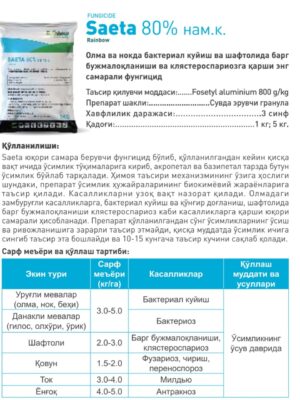 Saeta 80% nam.k.
