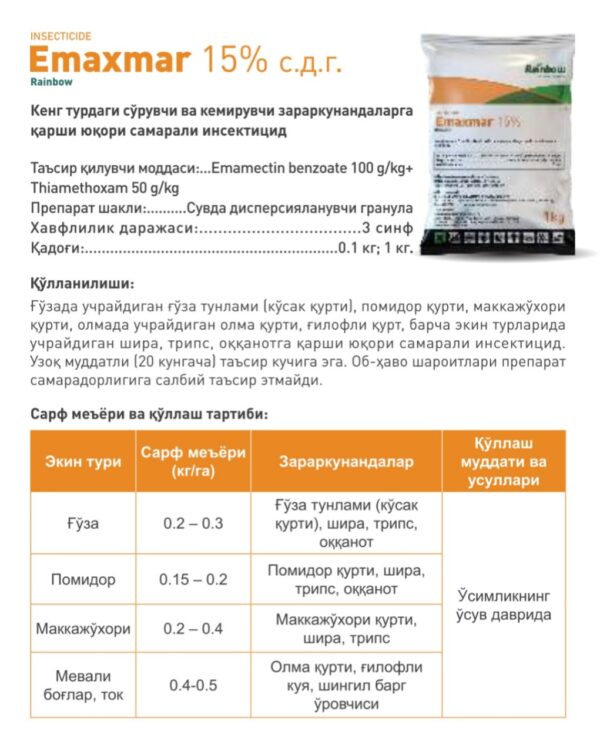 Emaxmar 15% s.d.g.