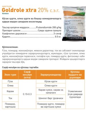 Goldrole Xtra 20% s.e.g.