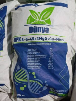 NPK 8-5-45+MgO+Cu+micro (Dunya)